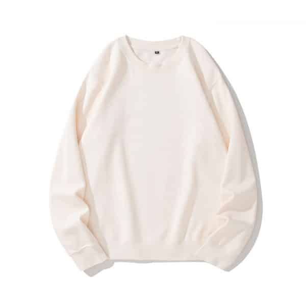 White Heavy Customize Sweatshirts