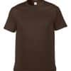 Brown Bulk Custom T-Shirts 1