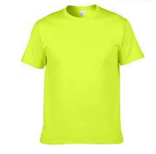 Yellow Bulk Custom T-Shirts