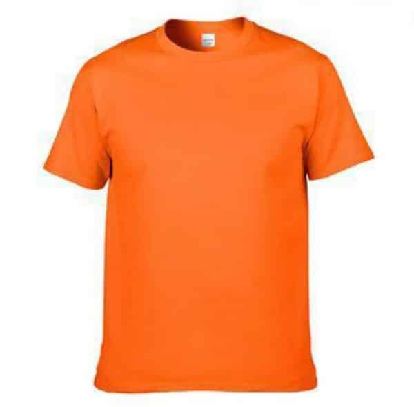 Orange Bulk Custom T-Shirts