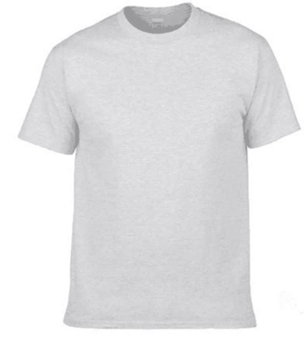 Grey Bulk Custom T-Shirts