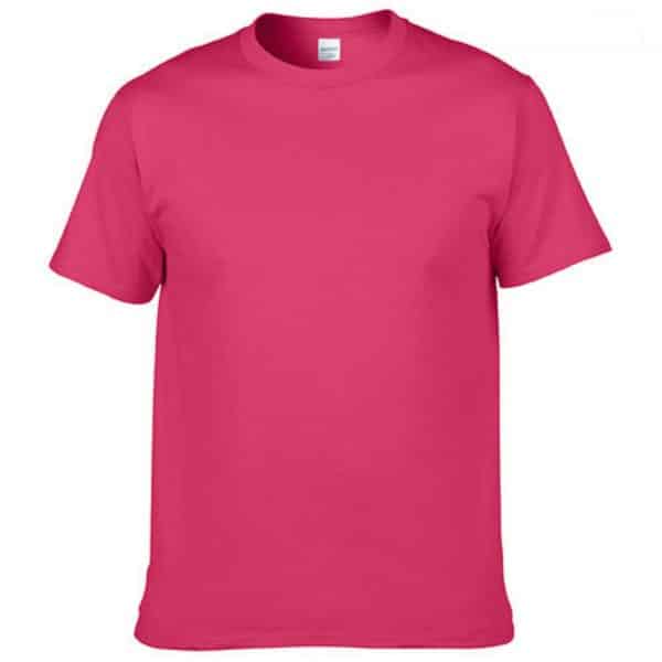 Pink Bulk Custom T-Shirts 3