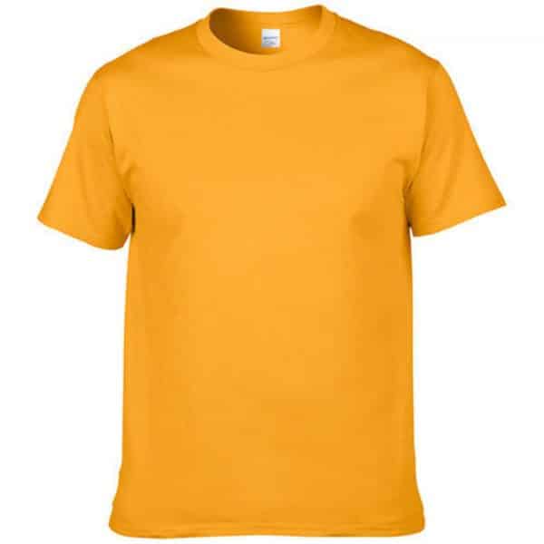 Yellow Bulk Custom T-Shirts