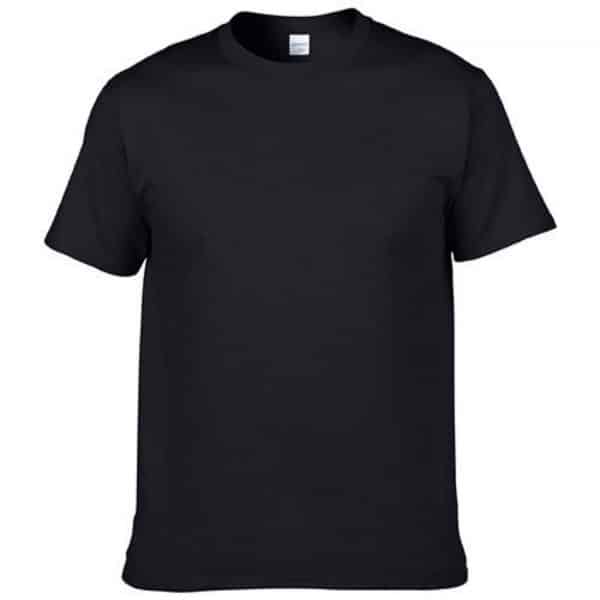 Black Bulk Custom T-Shirts