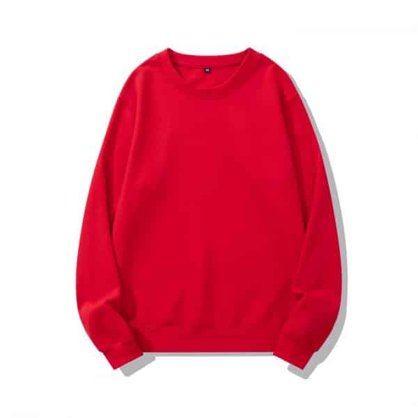 Red Heavy Customize Sweatshirts