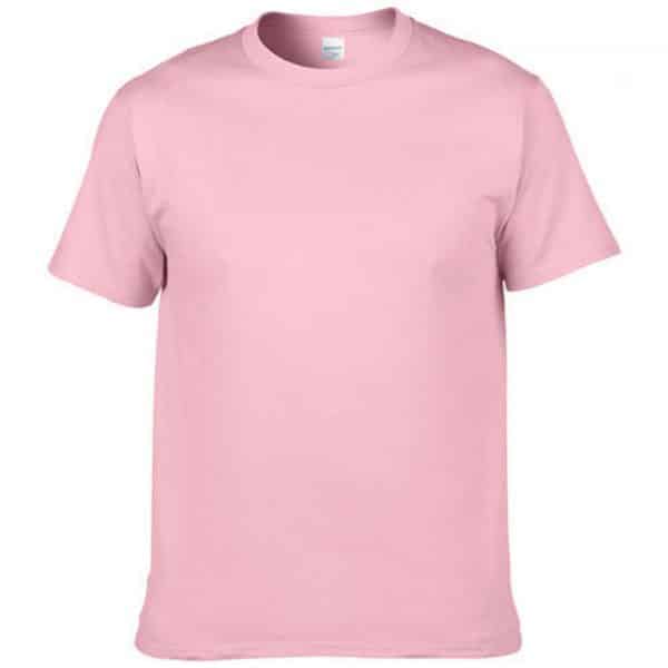 Pink Bulk Custom T-Shirts