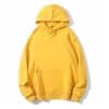 Yellow Custom Embroidered Hoodie